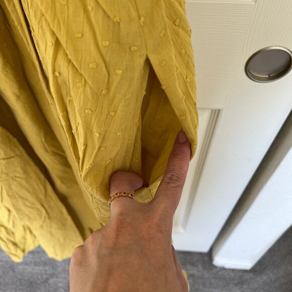 Modcloth Mustard Midi Dress - Picture 6 of 6